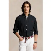 Ralph Lauren Custom Fit Stretch Poplin Shirt - Black - S