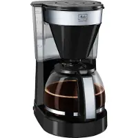 Melitta Easy Top 2.0 kahvinkeitin Musta ruostumaton teräs