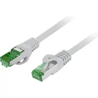 Lanberg PCF7-10CU - patch cable - 50 cm - grey - Harmaa - 0.5m