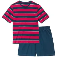 H.I.S. Lyhyt pyjama laivastonsininen / punainen