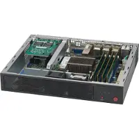 Supermicro CSE-E300 tietokonekotelo Teline Musta (CSE-E300)
