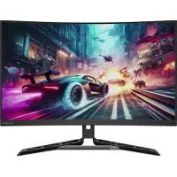 Lenovo Legion R32qc-30, 80 cm (31.5"), 2560 x 1440 pikseliä, Quad HD, LED, Musta (67C8GAC1EU)