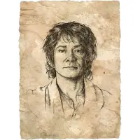 Weta Workshop The - Portrait of Bilbo Baggins Statue Art Print
