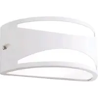 Orion Ulkoseinävalaisin Shell, himmennettävä, Valkoinen/opaali, Alumiini, Moderni