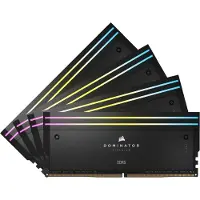 Corsair 96GB (4 x 24GB) Dominator Titanium, DDR5 6400MHz, CL32, 1.40V, musta