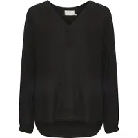 Kaffe Amber Blouse Ls - Black - 46