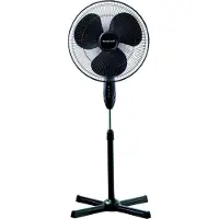 Honeywell Comfort Control 122cm -lattiatuuletin, musta