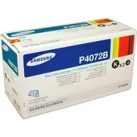 Samsung – Samsung CLT-P4072B, kaksoispakkaus, musta värikasetti, 3000 sivua, Musta, 2 kpl (SU381A)