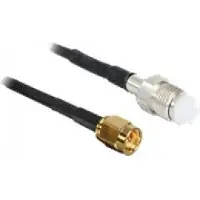 DeLOCK – Antenna Cable SMA Plug > FME Jack RG-174 200 mm (88596)