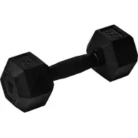 Master Fitness Nero Rubber Coated Hex