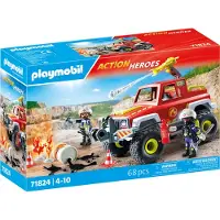 Playmobil Brandbil - Red - ONE SIZE