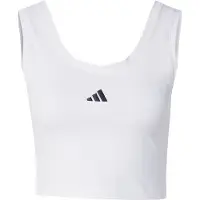 Adidas Urheilutoppi 'Essentials' musta / valkoinen