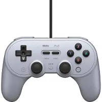 8Bitdo Pro 2 Wired Gamepad PC/Switch - Gray Edition