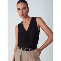 Willa Pusero 'DELRAY BLOUSE' musta