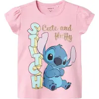 Name it Paita 'NMFFolly Stitch' turkoosi / safiiri / vaaleankeltainen / roosa