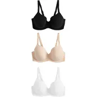 Next Pienentävät rintaliivit beige / musta / valkoinen