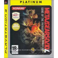 Metal Gear Solid 4: Guns of the Patriots - Platinum - (käytetty)
