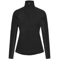 Johaug Fusion Fleece Half Zip - Black - XS