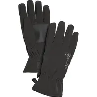 Isbjörn of Sweden Kids' Trail Softshell Finger Glove Black Urheiluhanskat 5-6yr