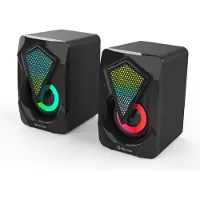 Denver GAS-500, 2-suuntainen, Langallinen, 6 W, Musta