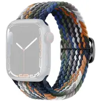 SKALO Punottu -ranneke Apple Watch Series 1-3 42mm - Camoflage 2
