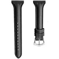 SKALO Ranneke nahkaa Garmin Venu 2S - Musta