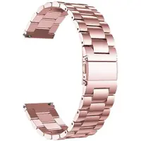 SKALO Teräsranneke Amazfit GTS 2/2e/2 Mini - Pinkki