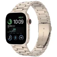 CaseOnline Rannekoru ruostumatonta terästä Apple Watch SE 2022 (40mm) - Champag