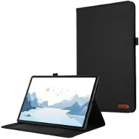 SKALO Lenovo Tab P12 Kangaskotelo - Musta