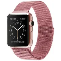 SKALO Milanese Loop Apple Watch SE 40mm - Pinkki