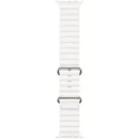 CaseOnline RIB kellon ranneke Watch Series 10 (42mm) - Valkoinen