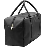 SKALO Duffelbag Premium 40x20x25 käsimatkatavarat Ryanair ja Wizz - Musta