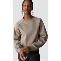 ICANIWILL Everyday Cropped Crewneck Greige