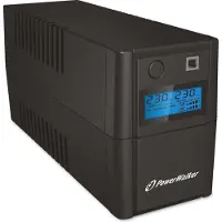 BlueWalker – PowerWalker VI 650 SHL Schuko, Linjainteraktiivinen, 0,65 kVA, 360 W, 170 V, 280 V, 50/60 Hz (10120095)
