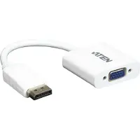 Aten VC925-AT videokaapeli-adapteri DisplayPort VGA (D-Sub) Valkoinen (VC925-AT)