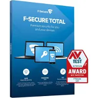 F-SECURE Total -tilauslisenssi, 1 vuosi, 3 laitetta, e-key