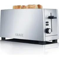 Graef TO 100, 4 skive(r), Sølv, 1380 W, 116 mm, 380 mm, 190 mm