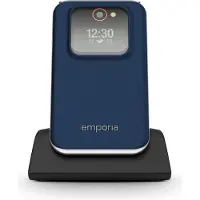 Emporia emporiaJOY (V228), 2G, (V3), isonäppäiminen läppäkännykkä, mustikkainen
