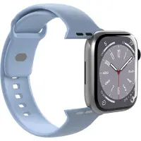 Puro – Silicone watchband for Apple Watch 38–40–41 mm, light blue (PUICNAW40LBLUE)
