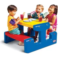 Little Tikes Pöytä/Penkkisetti - 83x74x47 cm - Ensisijainen - - OneSize - Pöydät
