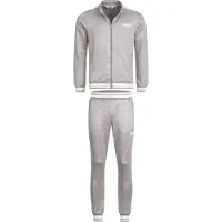 Lonsdale Juoksupuku 'Ashwell' meleerattu harmaa / valkoinen
