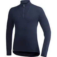 Woolpower Zip Turtleneck 400 Dark Navy - XXS