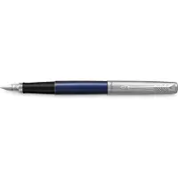 Parker Jotter Fountain Pen | Royal Blue | Medium Nib with Blue Ink | Gift Box