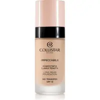 Collistar Impeccabile Long Wear Foundation pitkäkestoinen meikkivoide SPF 15 2R Rosy Beige 30 ml