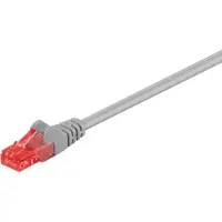 Microconnect Cat6 U/UTP RJ45 7.5m -verkkokaapeli, harmaa/laventeli