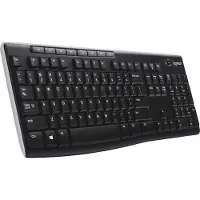Logitech K270 tangentbord RF Trådlös QWERTY Svart
