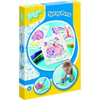 Creative Craft Group Spraypens Draw With Spray Locks+ Templates Kirkas