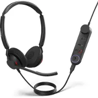 Jabra YOU'RE ON Engage 50 II USB-C -stereokuulokemikrofoni, musta