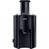 Braun J300, Keskipakoinen mehustin, Musta, Vaihe, 2 L, 7,5 cm, 1250 ml