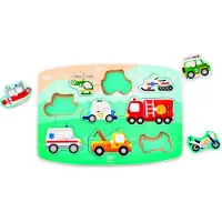 Hape Nuppipalapeli: Hälytysajoneuvot (Hape)